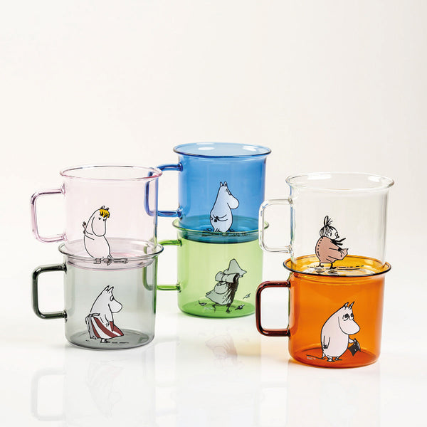 Moomin Glass Mug 姆明玻璃水杯 Muurla