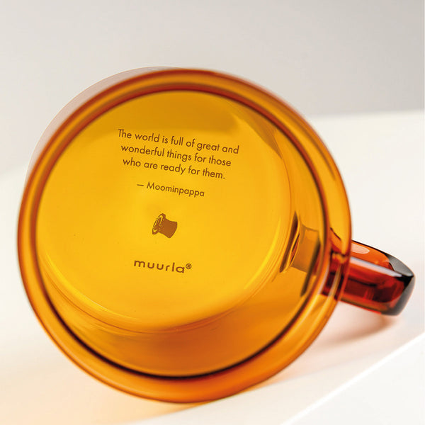 Moominpapa Glass Mug 姆明爸爸玻璃水杯 Muurla