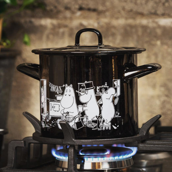 Muurla Moomins in The Kitchen - Enamel Pot