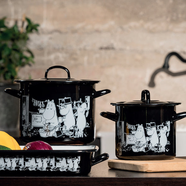 Muurla Moomins in The Kitchen - Enamel Pot