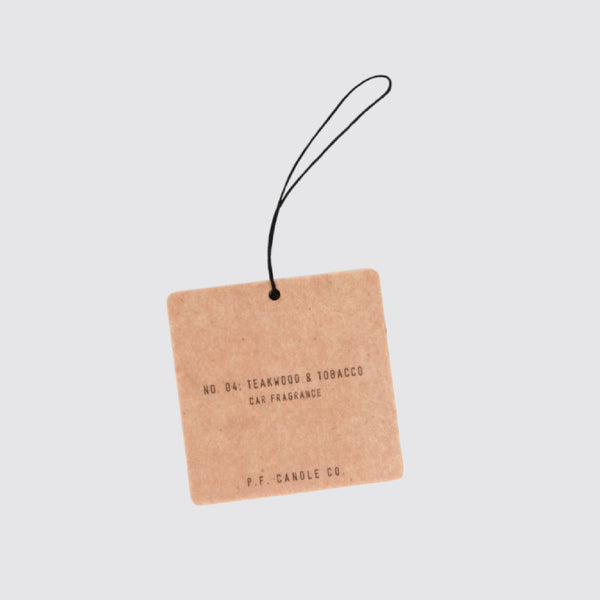 PF Candle Co Car Fragrance Teakwood & Tobacco