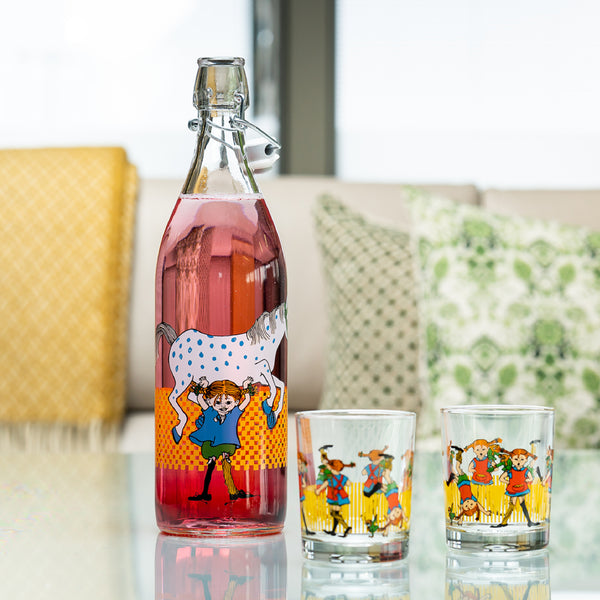 Muurla Pippi And The Horse Bottle 1L