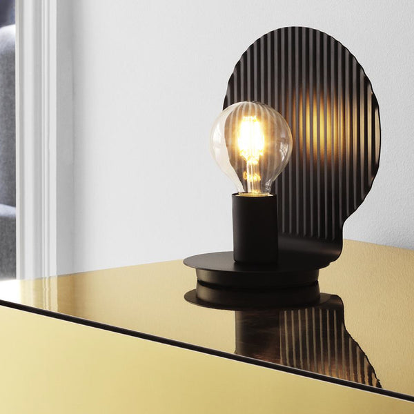 Tivoli by Normann Copenhagen Plate Table Lamp EU Black