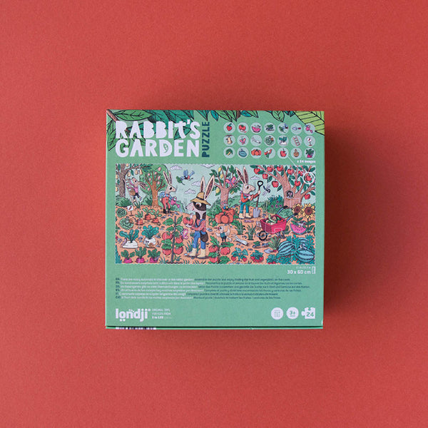 Rabbit's Garden Puzzle 拼圖 Londji