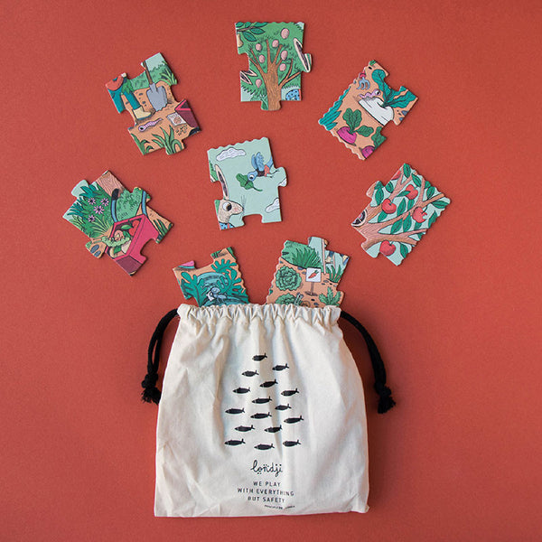 Rabbit's Garden Puzzle 拼圖 Londji