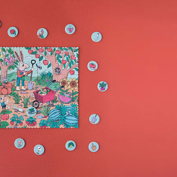 Rabbit's Garden Puzzle 拼圖 Londji