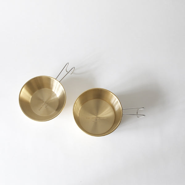 TSUBAME Sierra Cup GD 黃銅 戶外露營碗 Glocal Standard Products