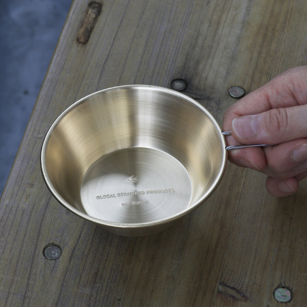 TSUBAME Sierra Cup GD 黃銅 戶外露營碗 Glocal Standard Products