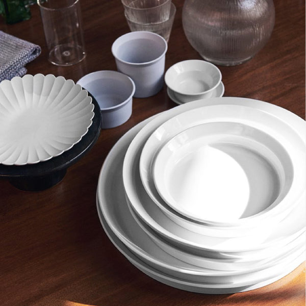 TY Round Plate White 有田燒深餐碟 1616 / arita japan