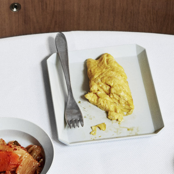 TY Square Plate Gray 有田燒餐碟 1616 / arita japan