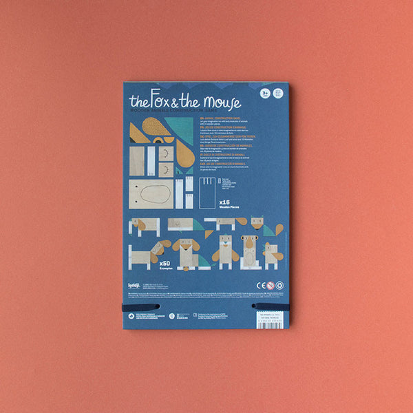 The Fox and The Mouse 小孩學習積木玩具 Londji