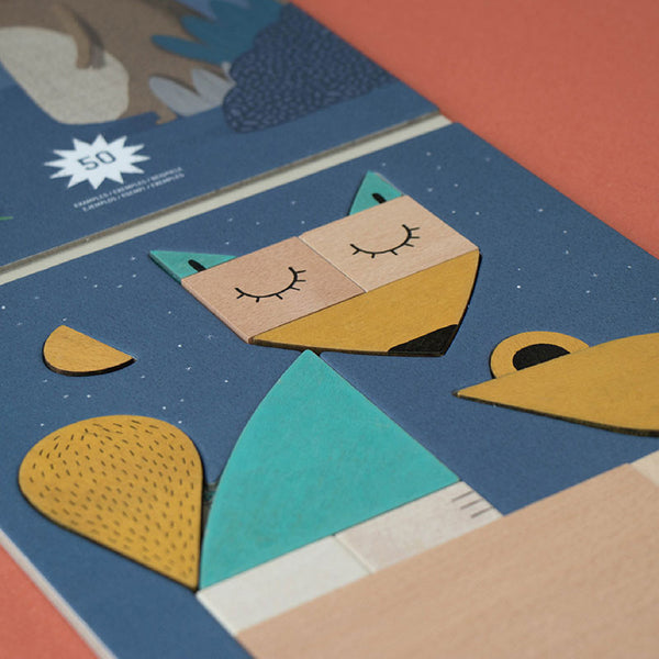 The Fox and The Mouse 小孩學習積木玩具 Londji