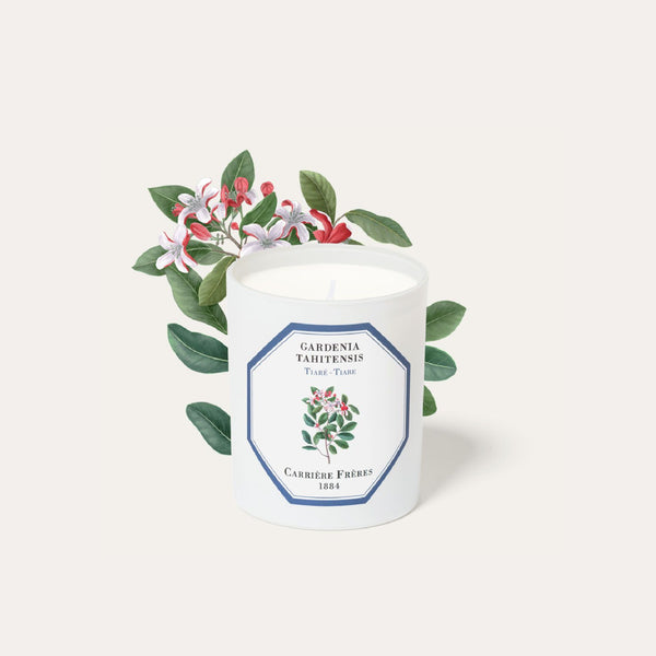 Tiare Candle 梔子花香薰蠟燭 Carriere Freres