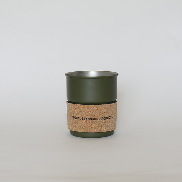TSUBAME Stacking Cup - Olive 不銹鋼 露營水杯 Glocal Standard Products