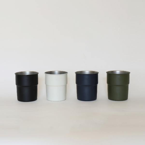TSUBAME Stacking Cup - Olive 不銹鋼 露營水杯 Glocal Standard Products