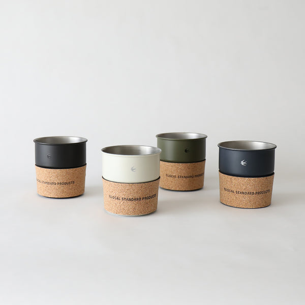 TSUBAME Stacking Cup - Olive 不銹鋼 露營水杯 Glocal Standard Products