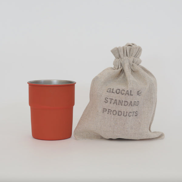 TSUBAME Stacking Cup - Orange 不銹鋼 露營水杯 Glocal Standard Products