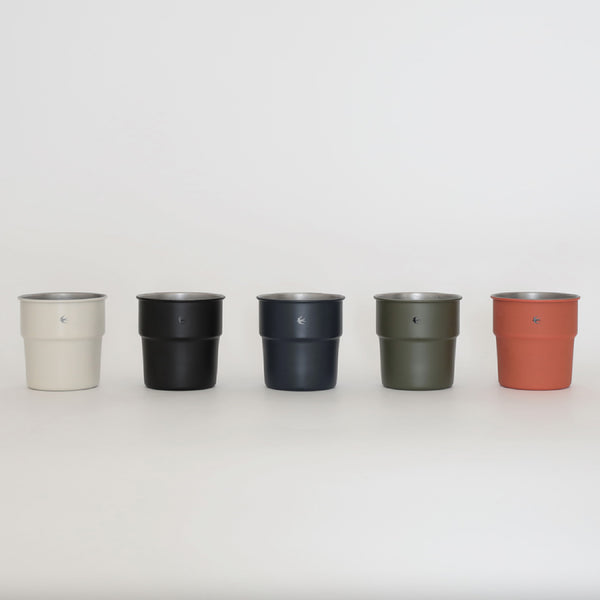TSUBAME Stacking Cup - Orange 不銹鋼 露營水杯 Glocal Standard Products