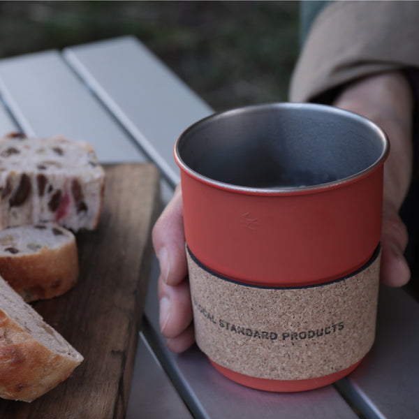 TSUBAME Stacking Cup - Orange 不銹鋼 露營水杯 Glocal Standard Products