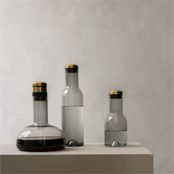 Menu Wine Breather Smoke/Brass