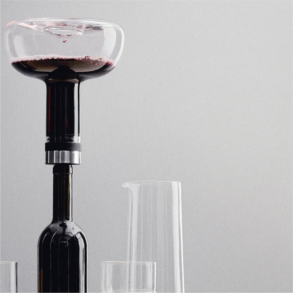 Menu Wine Breather Smoke/Brass