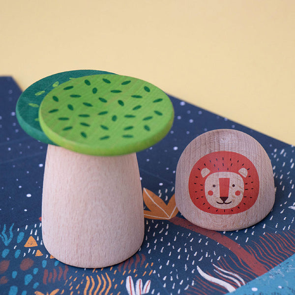 Wooden World Savanna 積木玩具擺設 Londji