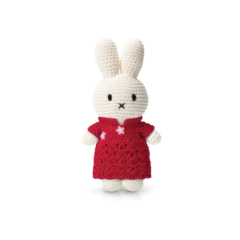 Miffy Qipao Dress 手工鈎編公仔