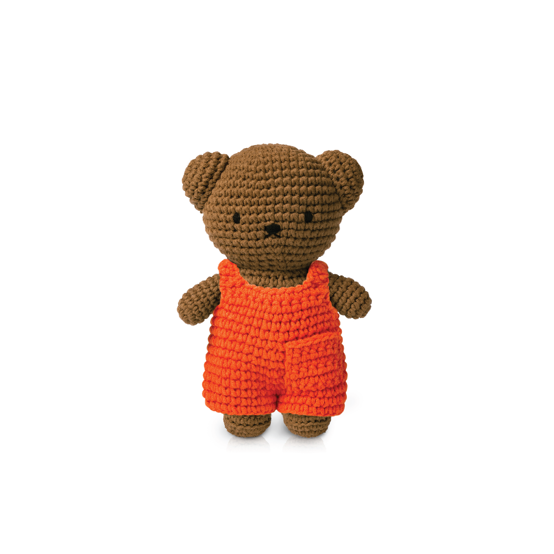 Boris And His Orange Overall 手工鈎編公仔