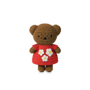 Barbara Birthday Celebration Dress Red 手工鈎編公仔