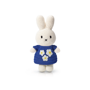 Miffy Handmade And Her Blue Birthday Dress 手工鈎編公仔