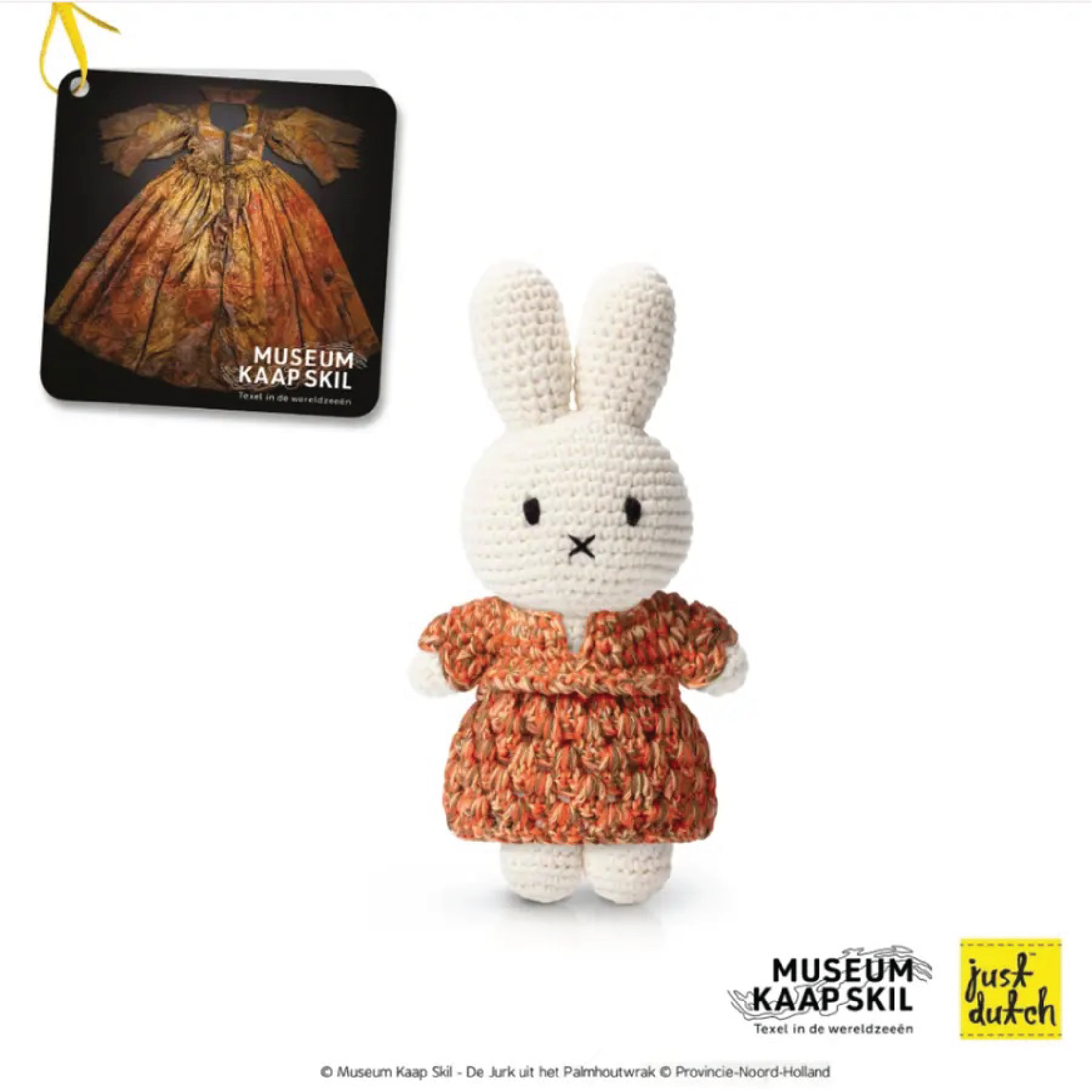 Miffy Handmade And Her Kaap Skil Dress 手工鈎編公仔