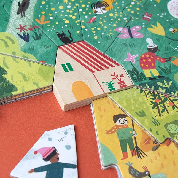 A Home For Nature 四季拼圖組合