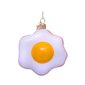 Fried Egg Ornament Glass 玻璃掛飾