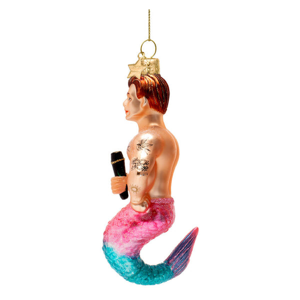 Merman Ornament Glass 玻璃掛飾