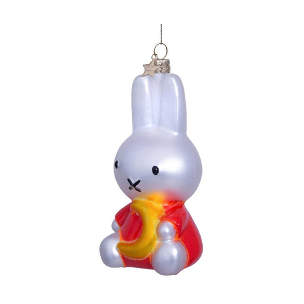 Miffy Sitting Ornament Glass 玻璃掛飾