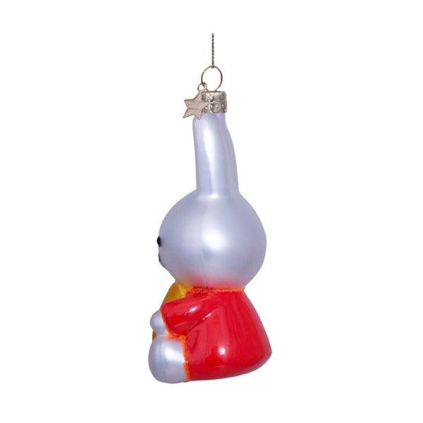 Miffy Sitting Ornament Glass 玻璃掛飾