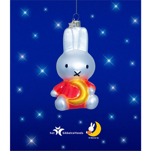 Miffy Sitting Ornament Glass 玻璃掛飾