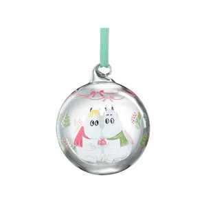 Moomin Christmas Bauble - My Darling 聖誕玻璃吊飾