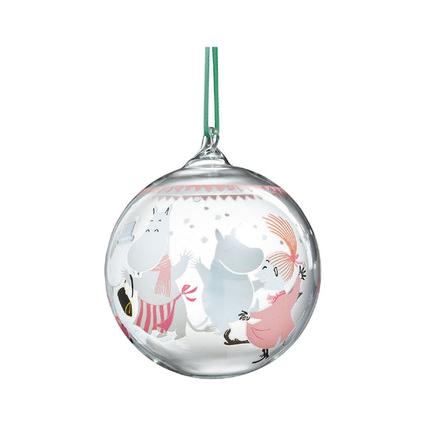Moomin Christmas Bauble - Festive Spirits 聖誕玻璃吊飾