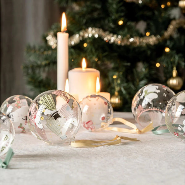 Moomin Christmas Bauble - Festive Spirits 聖誕玻璃吊飾