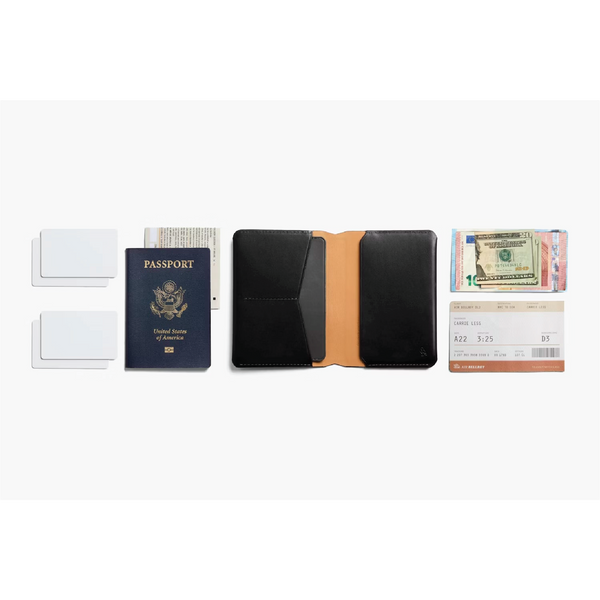 Passport Cover - Black