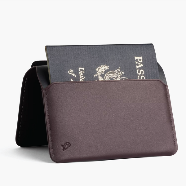 Passport Cover - Deep Plum