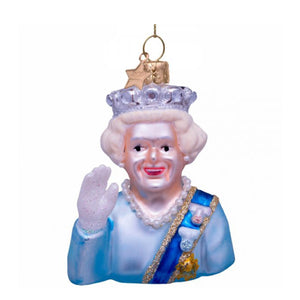 Queen Elizabeth Ornament Glass 玻璃掛飾