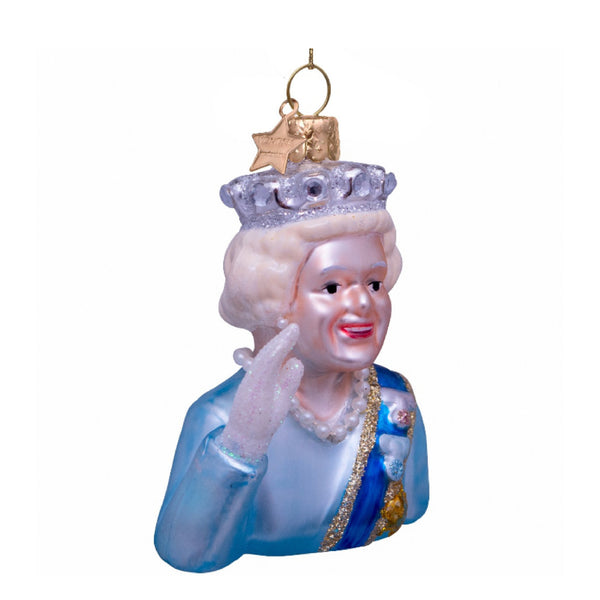 Queen Elizabeth Ornament Glass 玻璃掛飾