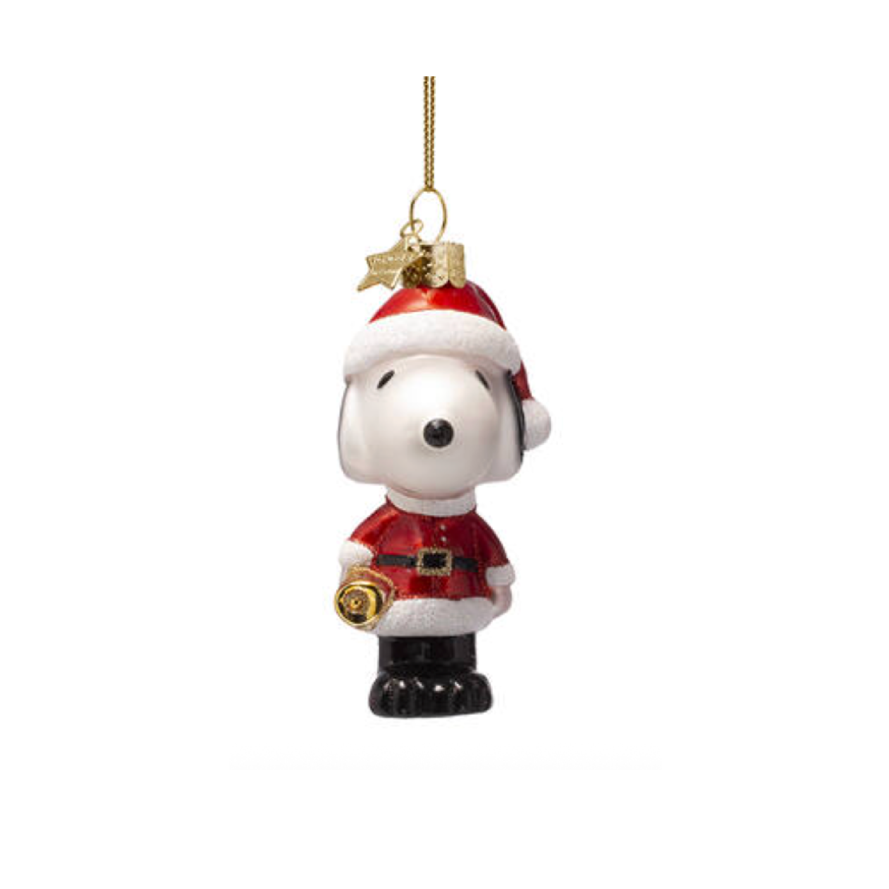 Snoopy Christmas Outfit Ornament Glass 玻璃掛飾