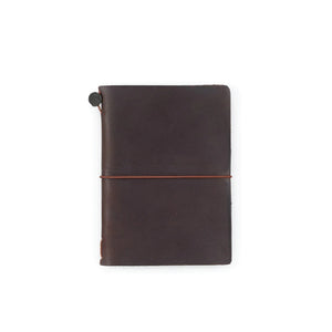 日本 TRAVELER'S Notebook 牛皮旅人手帳組 Passport Size - Brown