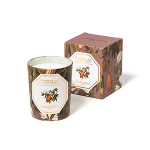 Benzoin and Cacao Scented Candle
