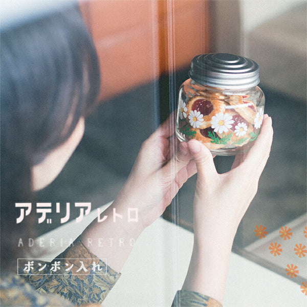 Candy Jar Hanazakari 復古糖果收納 - 石塚硝子