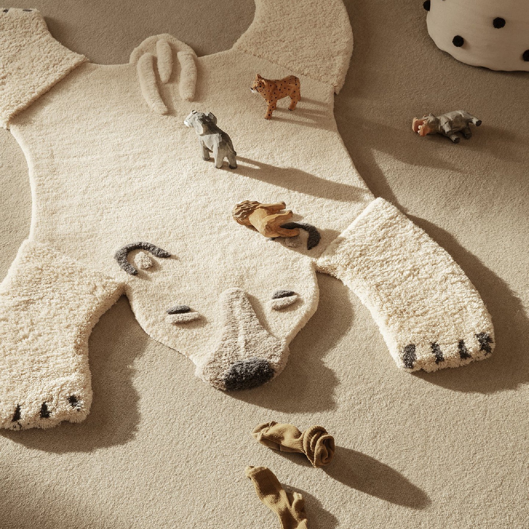 HUMAN MADE POLAR BEAR RUG ラグ　国内正規品 HUMAN MADE Polar Bear Rug 