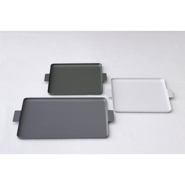Colored Aluminum Tray Square 鋁質托盤 yumiko iihoshi